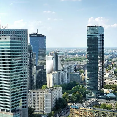 Апартаменти Warsaw Inside Solec With Private Parking Екстер'єр фото